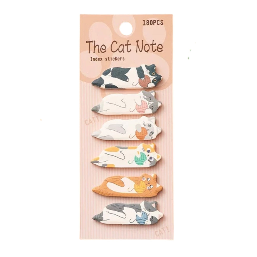 "Daily Musings" Tuxedo Cat Memo 4Pad Set
